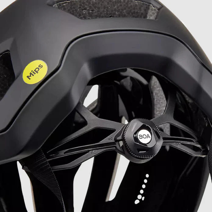 Casco Bicicleta Crossframe Pro Negro Matte Fox - Rideshop