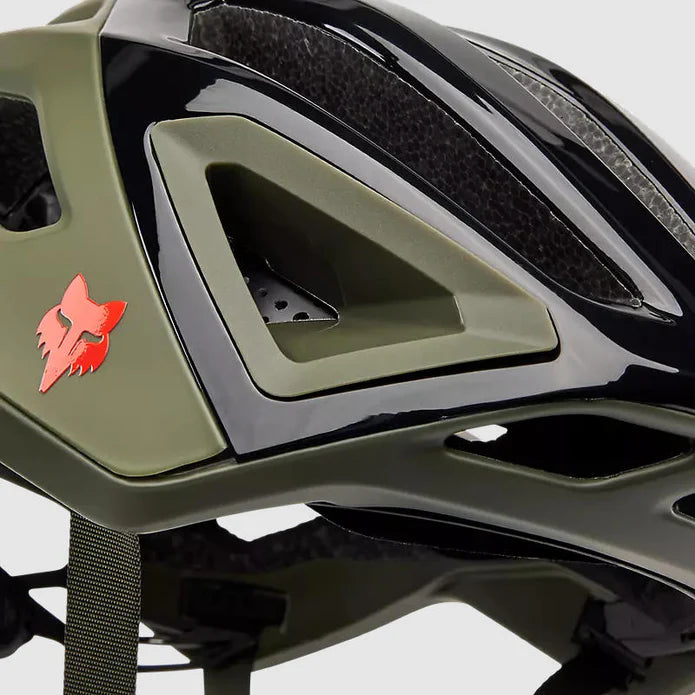 Casco Bicicleta Crossframe Pro Verde Oliva Fox - Rideshop