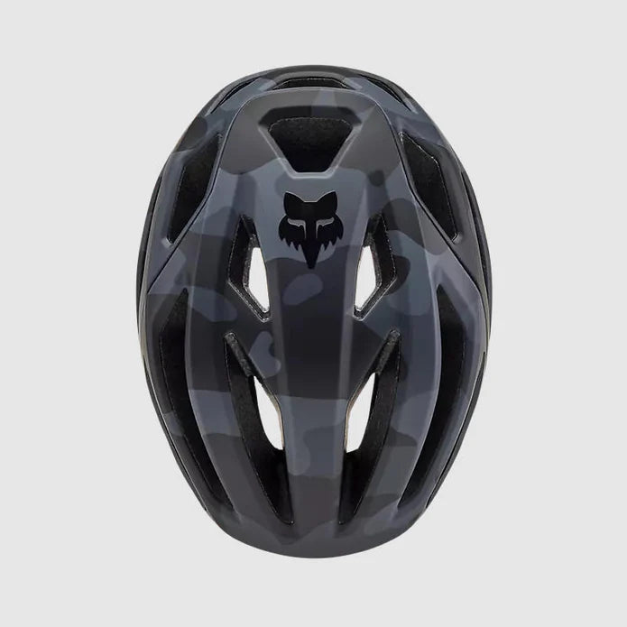 Casco Bicicleta Crossframe Pro Camo Negro Fox - Rideshop