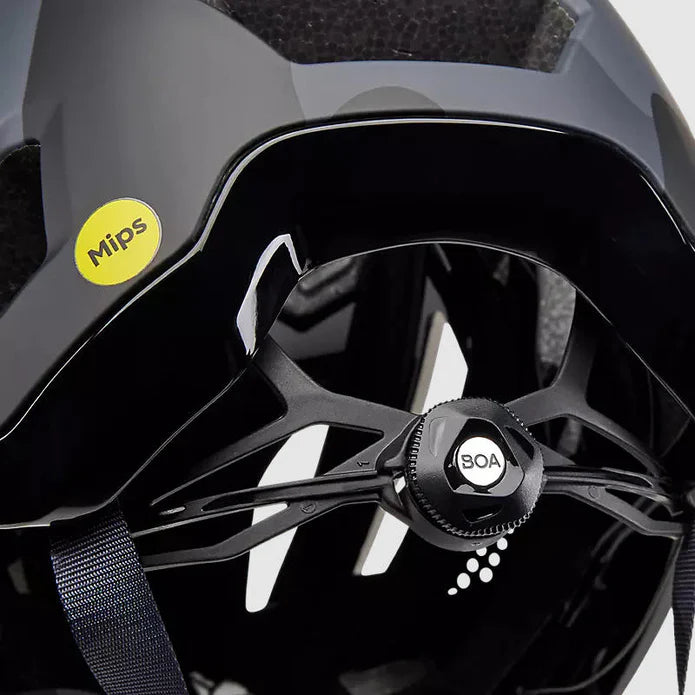 Casco Bicicleta Crossframe Pro Camo Negro Fox - Rideshop