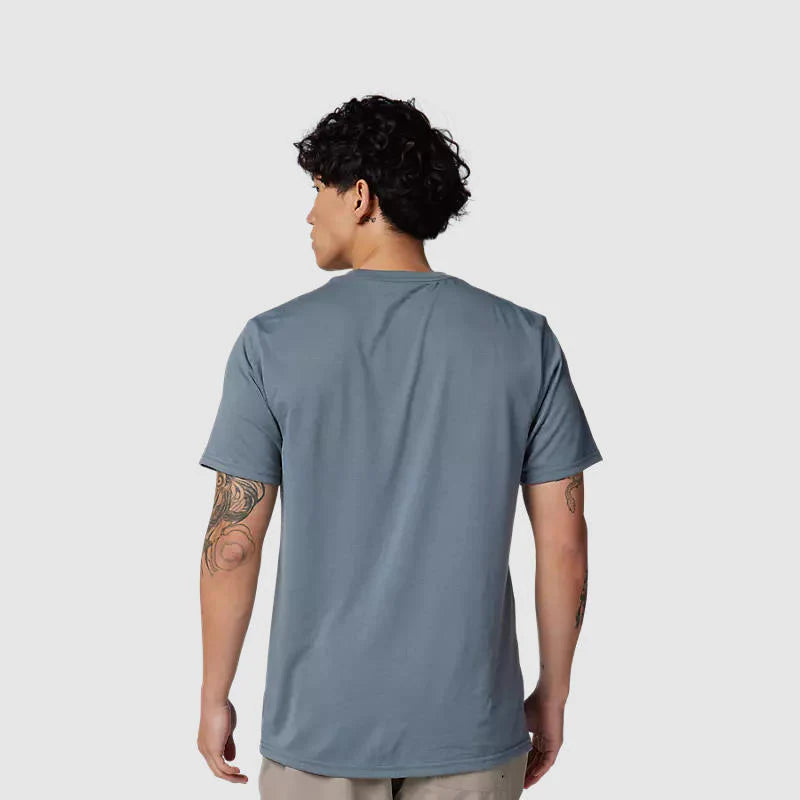 Polera Lifestyle Non Stop Azul Acero Fox - Rideshop