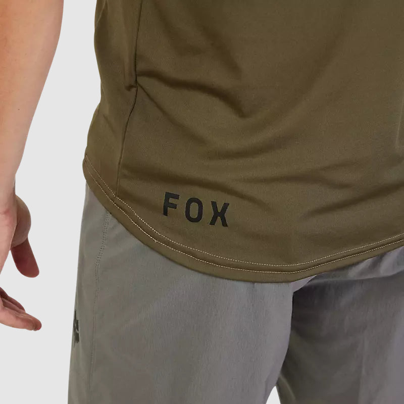 Polera Bicicleta Ranger Lab Head Verde Oliva Fox