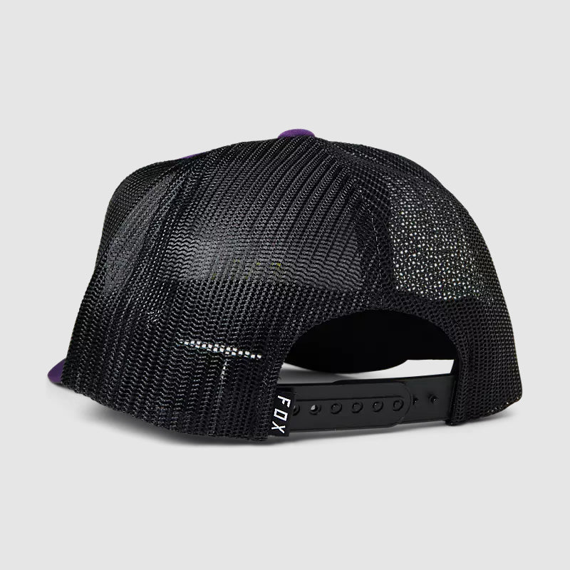 Gorro Jockey Lifestyle Niño Barb Wire Snapnack Morado Fox