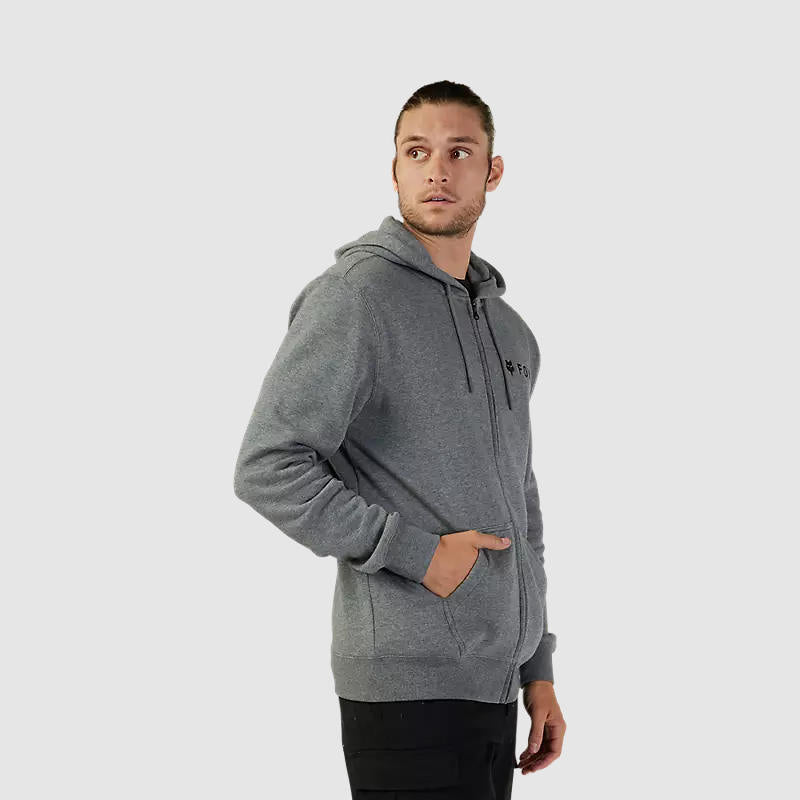 Poleron Lifestyle Absolute Zip Gris/Negro Fox