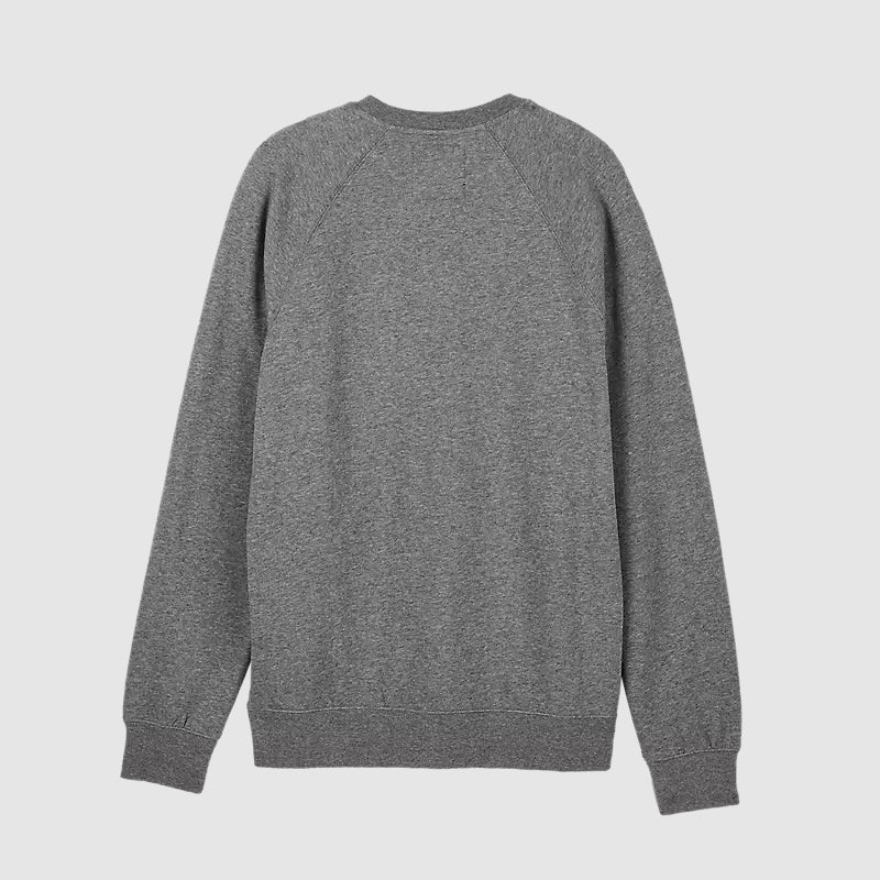 Poleron Lifestyle Sin Capucha Absolute Crew Gris Fox