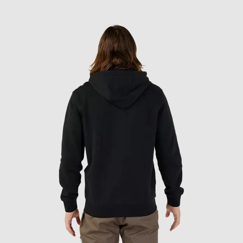 Poleron Lifestyle Absolute Zip Negro/Blanco Fox