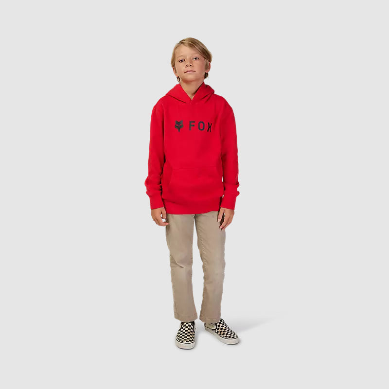 Poleron Lifestyle Niño Canguro Absolute Rojo Fox