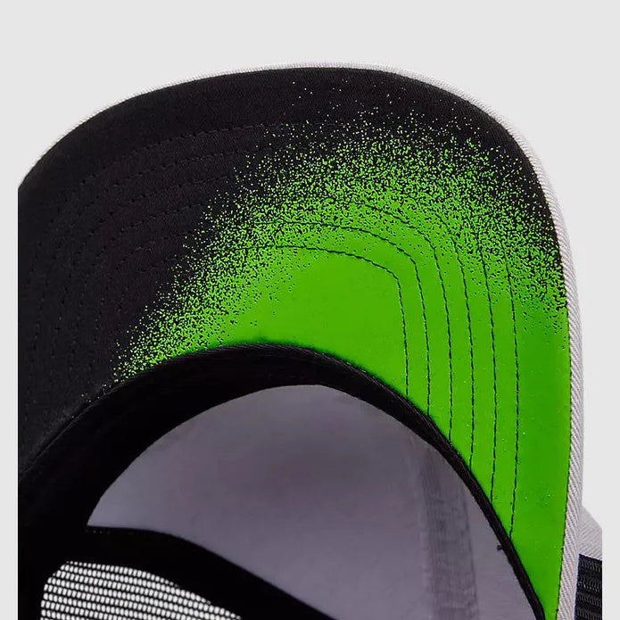 Gorro Jockey Lifestyle Fox X Kawasaki Snapback Gris Fox - Rideshop