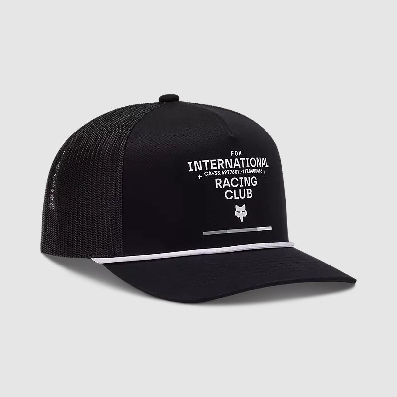 Gorro Jockey Fox Lifestyle Numerical Snapback Negro - Rideshop