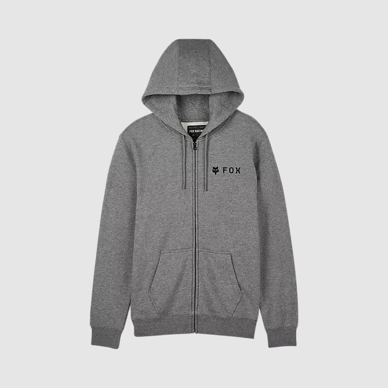 Poleron Lifestyle Absolute Zip Gris/Negro Fox