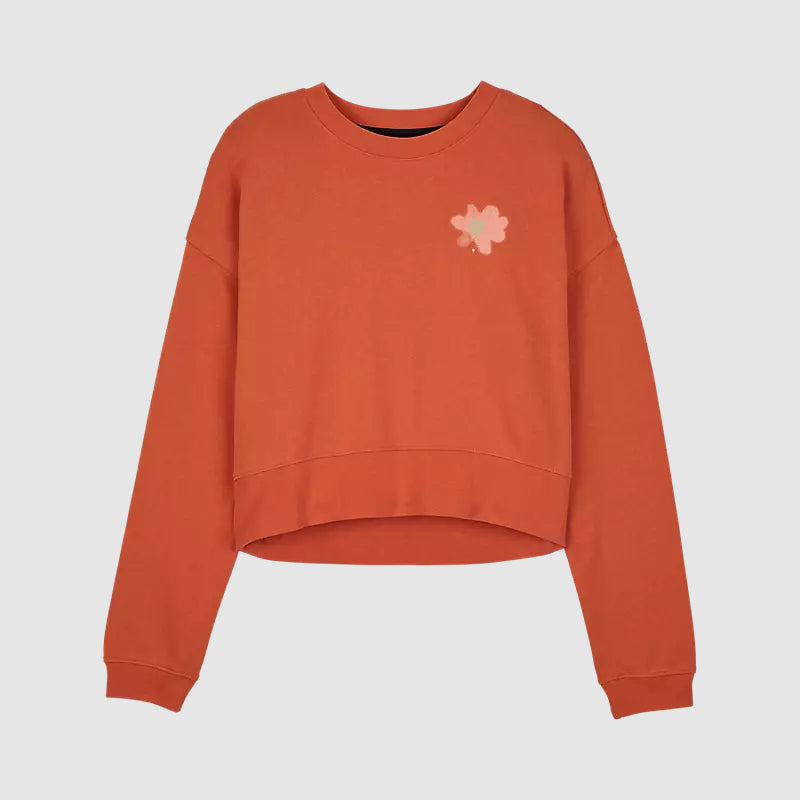 Poleron Lifestyle Mujer Byrd Terracota Fox - Rideshop