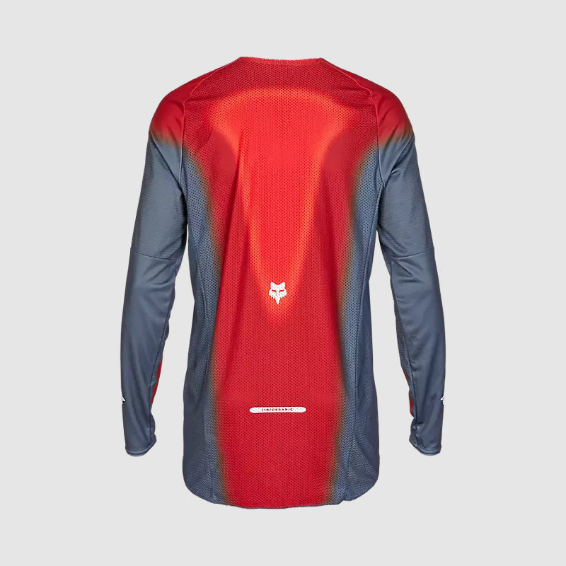 Polera Moto 360 Volatile Gris/Rojo Fox