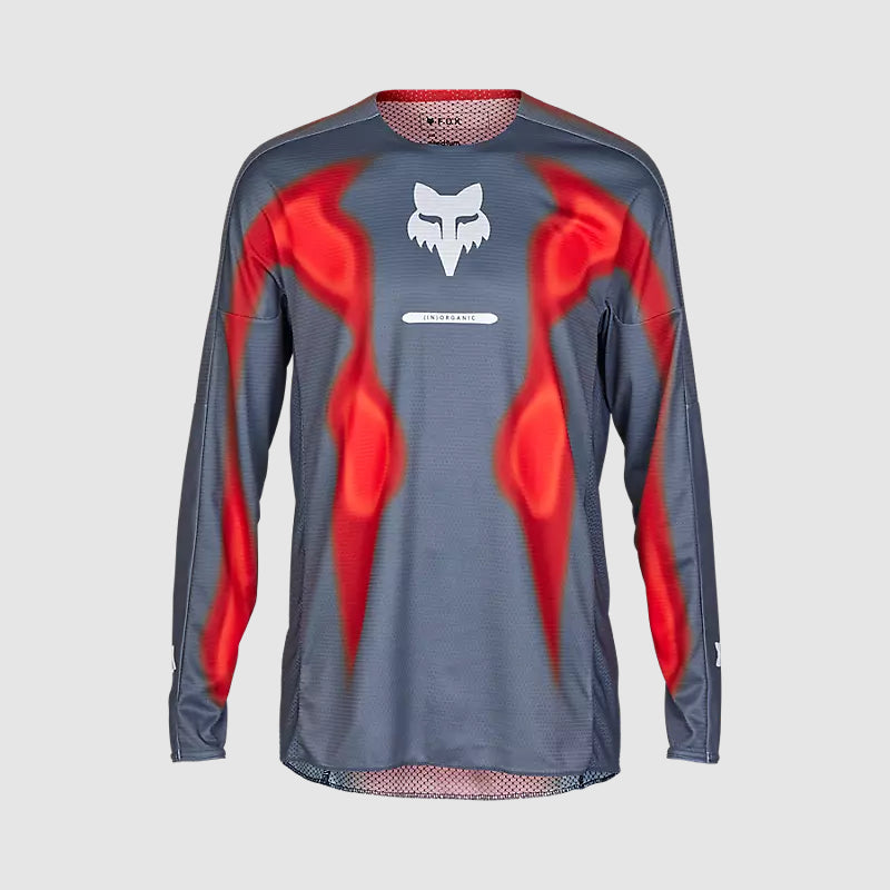 Polera Moto 360 Volatile Gris/Rojo Fox - Rideshop