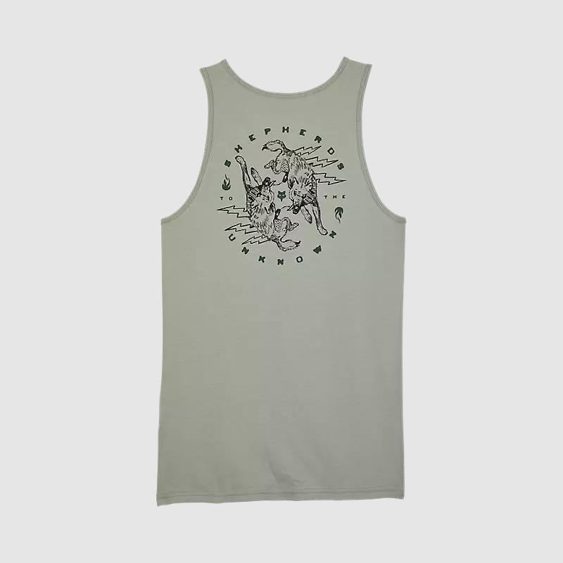 Polera Lifestyle Plague Premium Tank Gris Fox