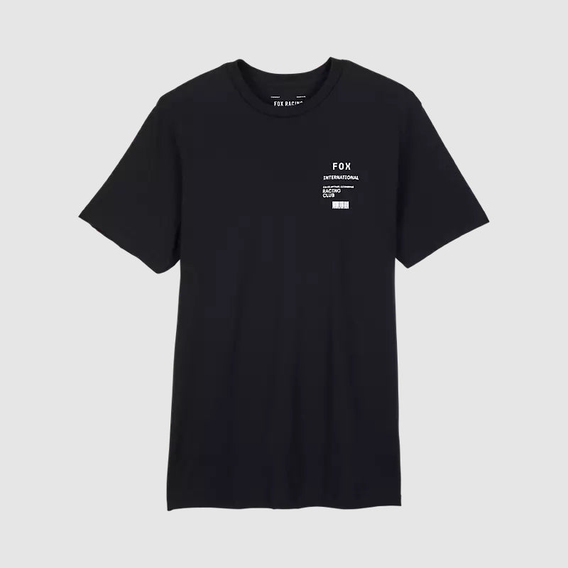 Polera Lifestyle Numerical Premium Negro Fox - Rideshop