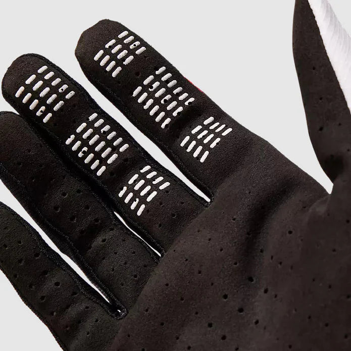 Guantes Moto Fox Flexair Scans Edición Limitada Blanco/Negro - Rideshop