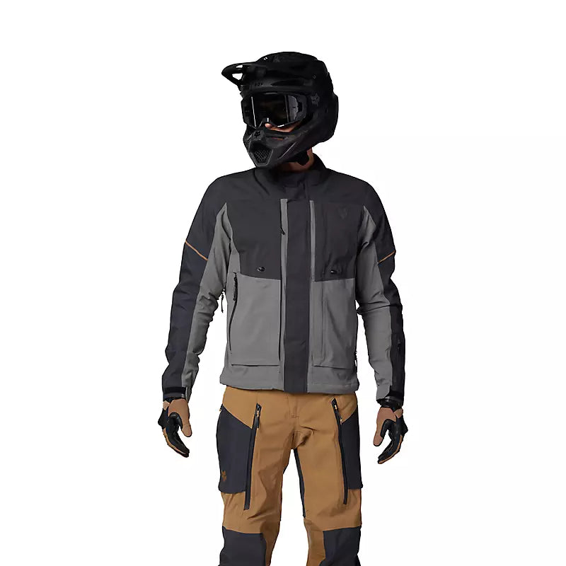 Chaqueta Moto Ranger GORE-TEX ADV Impermeable Gris Fox