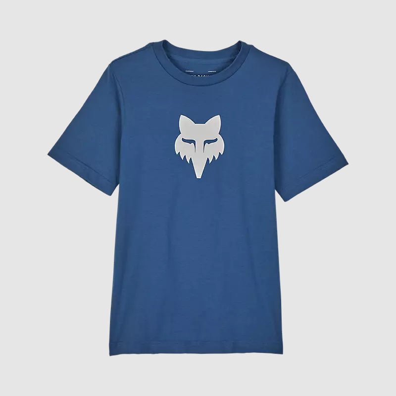 Polera Fox Lifestyle Niño Fox Legacy | Azul - Rideshop