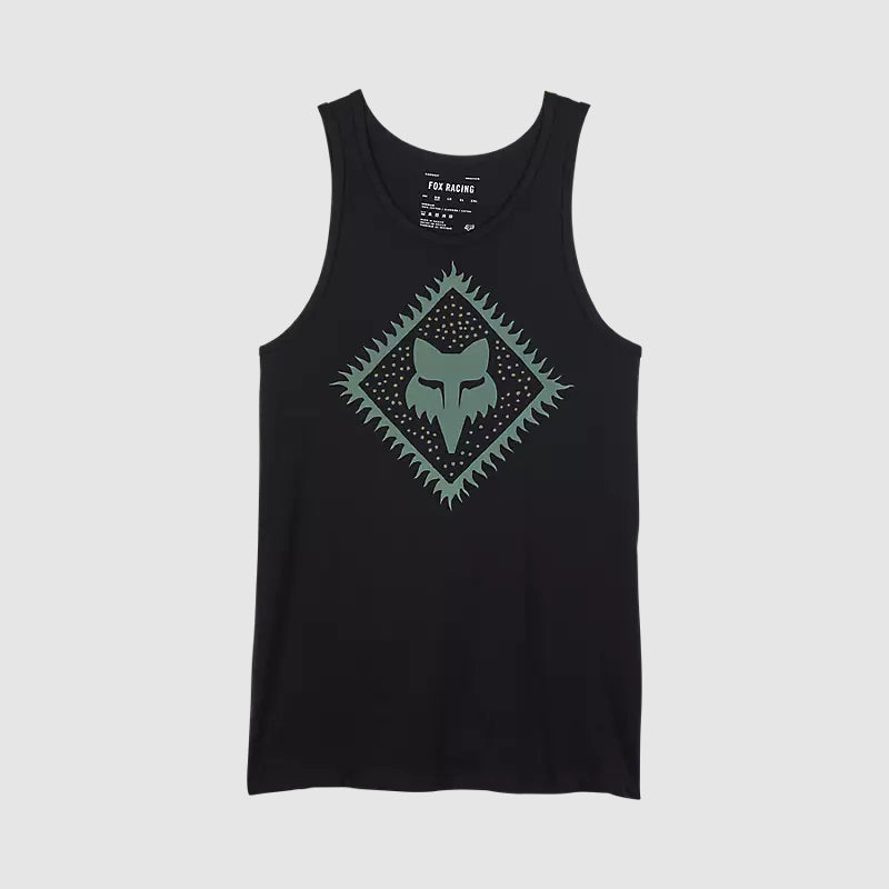 Polera Fox Lifestyle Leo Premium Tank | Negro - Rideshop