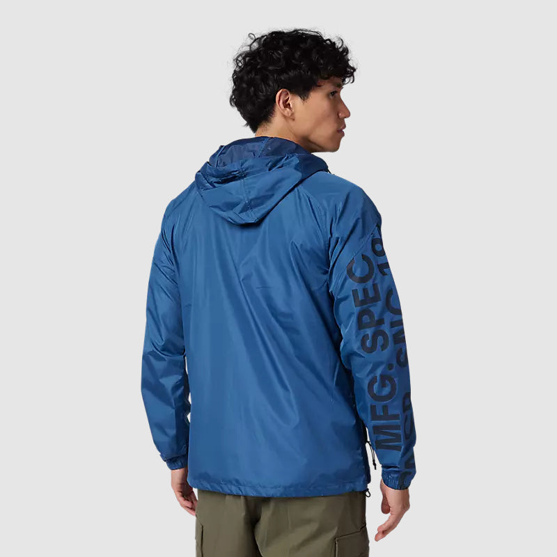 Chaqueta Cortavientos Lifestyle Barge Azul Fox