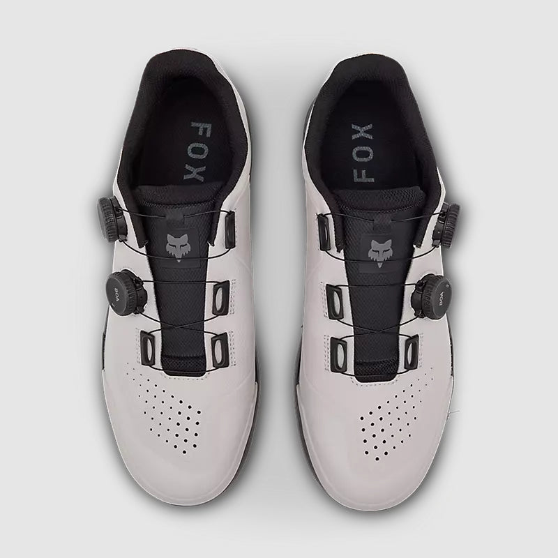 Zapatillas Bicicleta Union BOA® Flat Blanco Hueso Fox