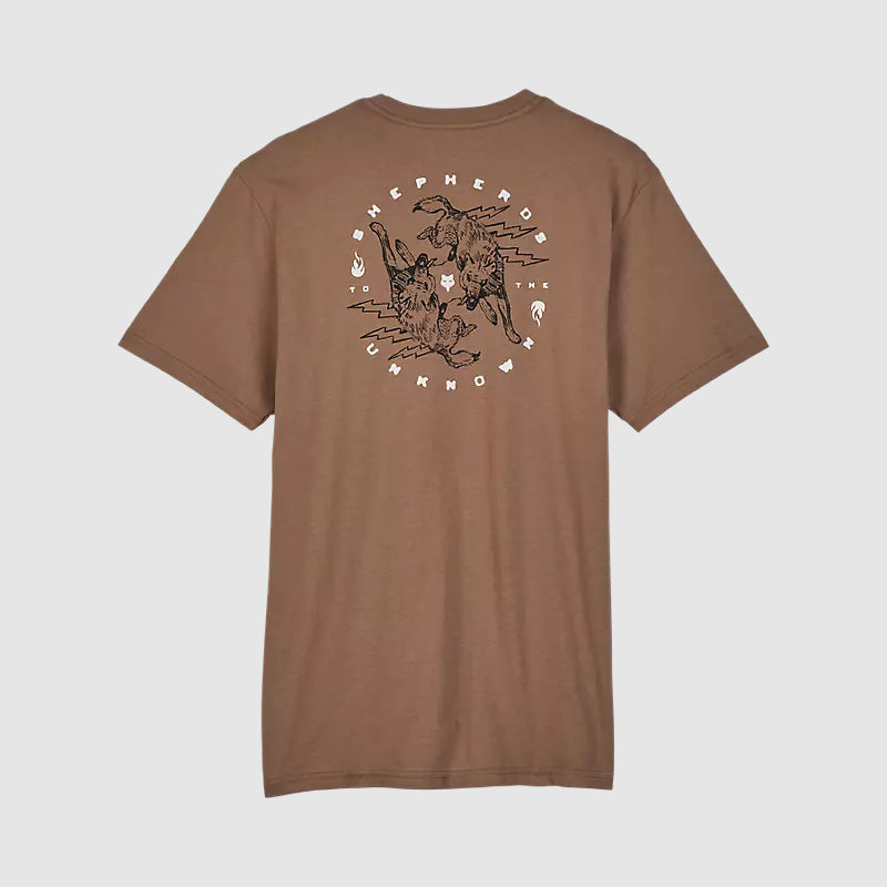Polera Lifestyle Plague Premium Cafe Fox