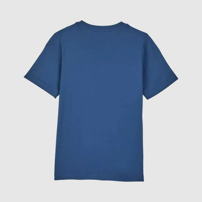Polera Fox Lifestyle Niño Dispute Premium | Azul - Rideshop