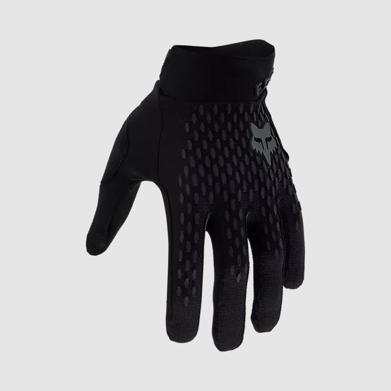 Guantes Bicicleta Defend Negro Fox - Rideshop