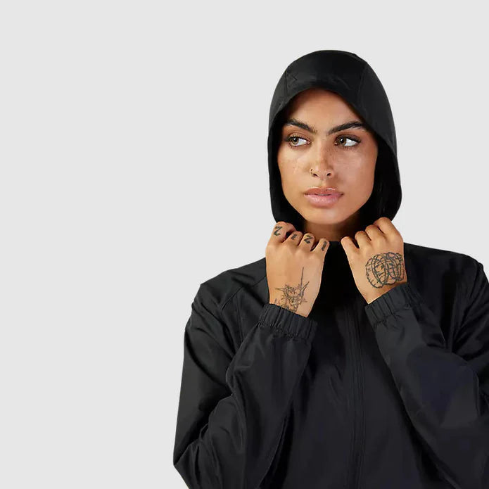 Chaqueta Cortavientos Fox Lifestyle Mujer Fox Head | Negro - Rideshop