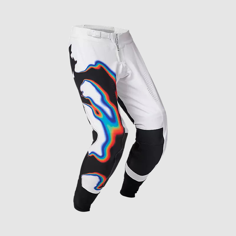 Pantalon Moto Flexair Scans Edición Limitada Negro/Blanco Fox - Rideshop