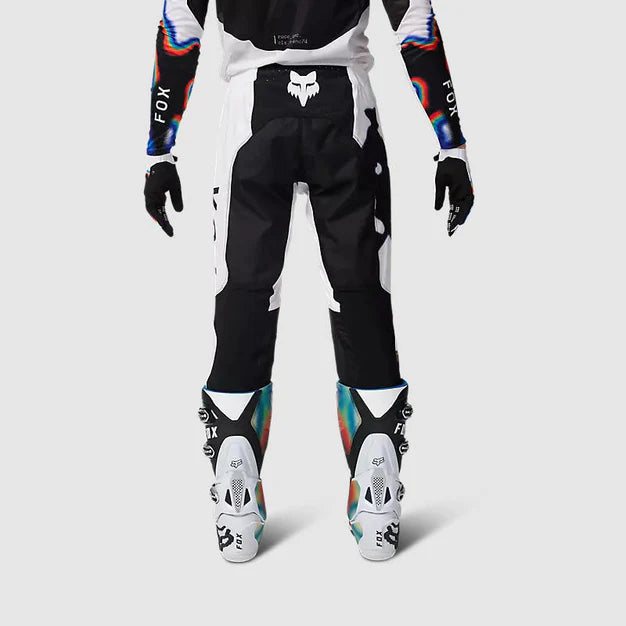 Pantalon Moto Flexair Scans Edición Limitada Negro/Blanco Fox - Rideshop