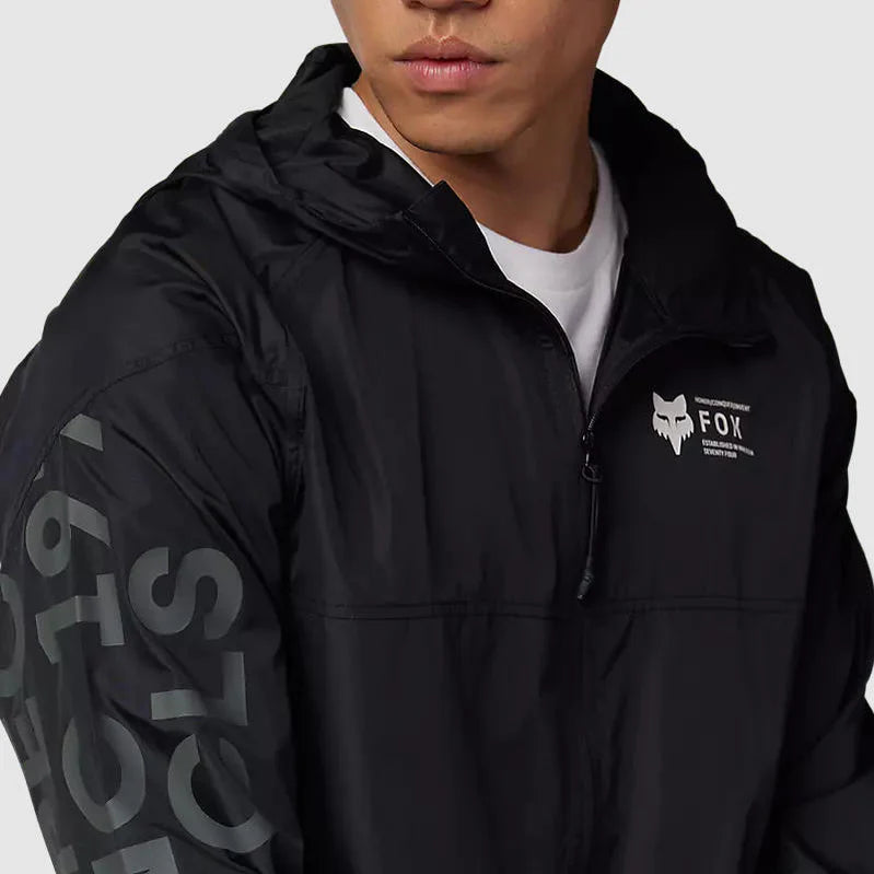 Chaqueta Cortavientos Lifestyle Fox Barge Negro