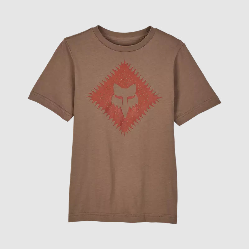 Polera Lifestyle Niño Leo Premium Cafe Fox