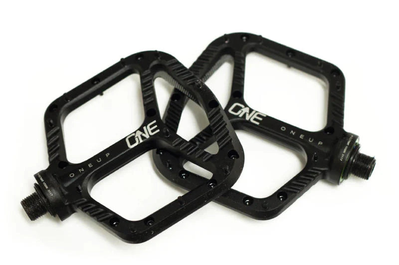 Pedales Bicicleta Flat Aluminio Negro One Up - Rideshop