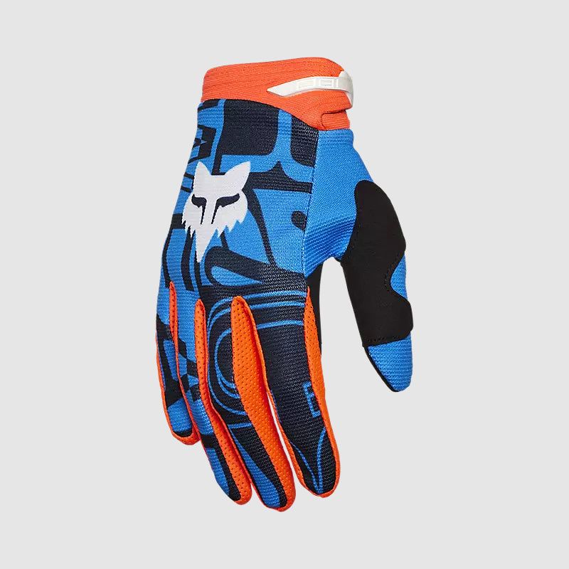 Guantes Moto 180 Race Spec Azul Fox