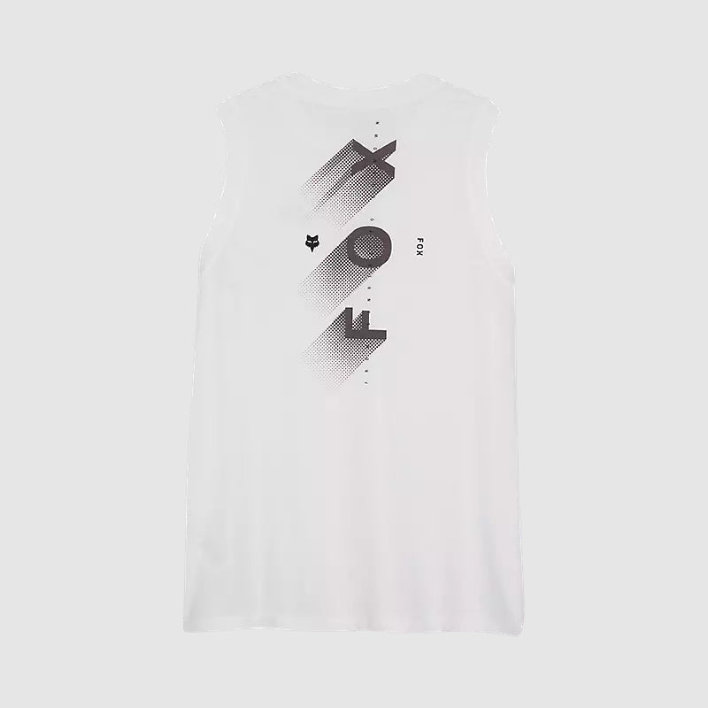 Polera Lifestyle Mujer Wayfaring Biker Blanco Fox