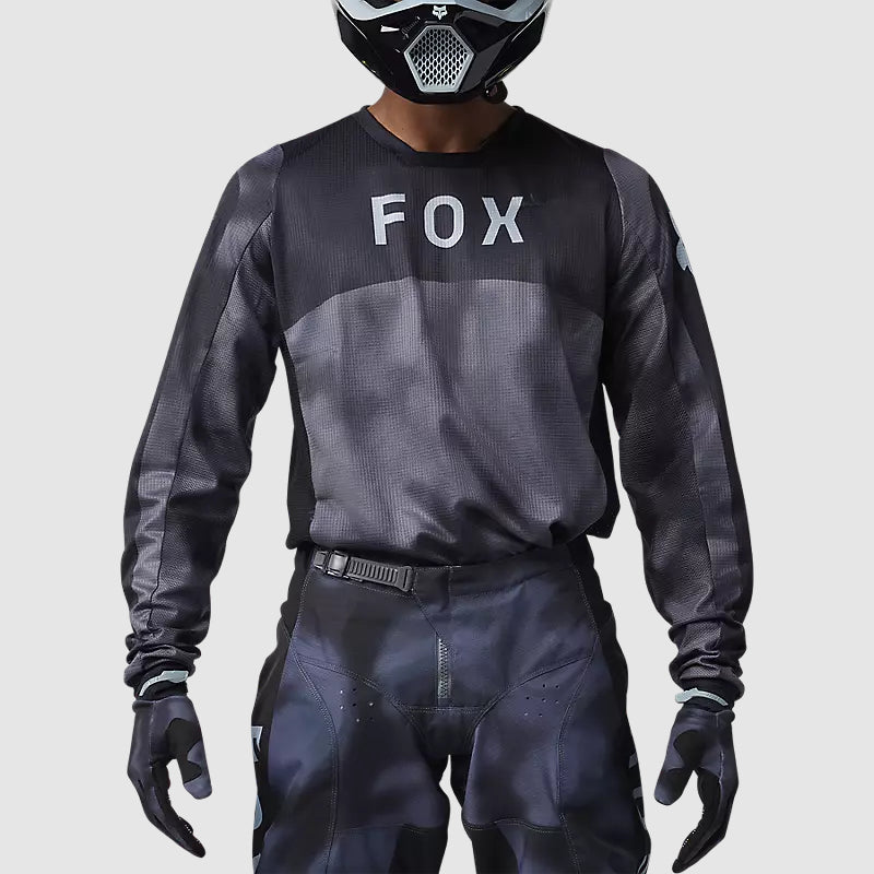 Polera Moto 180 Taunt Negro Fox