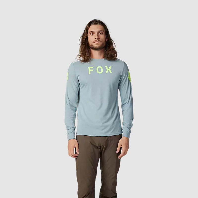 Polera Bicicleta Ranger Aviation Drirelease Manga Larga Celeste Fox