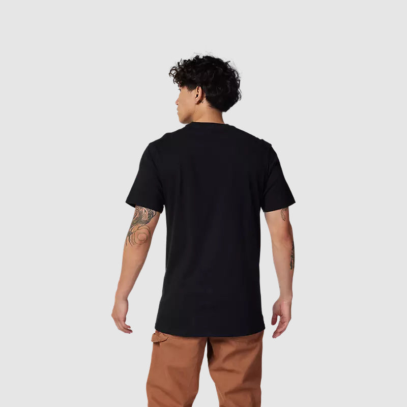Polera Lifestyle Fox x Kawasaki Negro Fox
