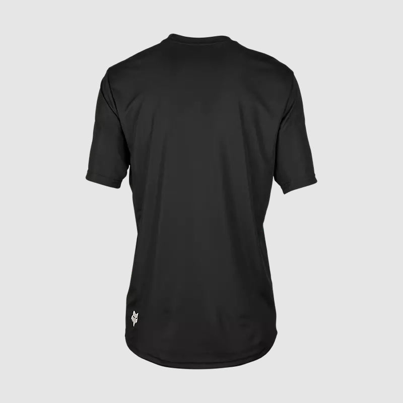 Polera Bicicleta Ranger Moth Negro/Blanco Fox