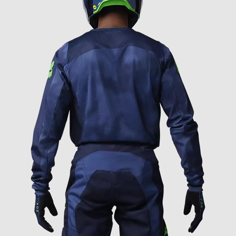 Polera Moto 180 Taunt Azul Fox