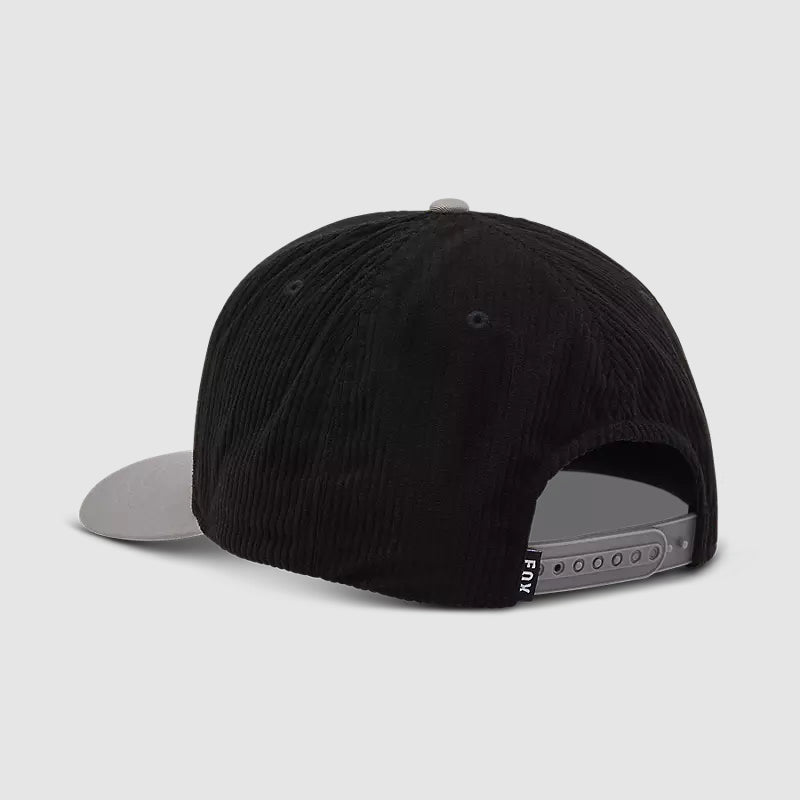Gorro Jockey Lifestyle Moto-X Corduroy Negro Fox
