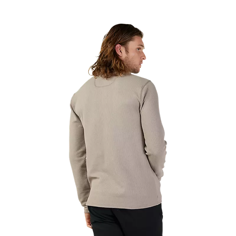 Polera Lifestyle Level Up Thermal Manga Larga Beige Fox