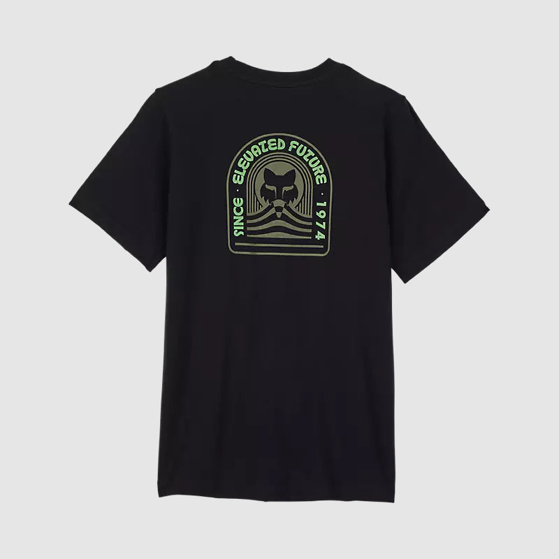 Polera Lifestyle Niño Exploration Negro Fox
