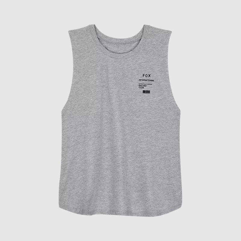 Polera Lifestyle Mujer Numerical Biker Gris Fox