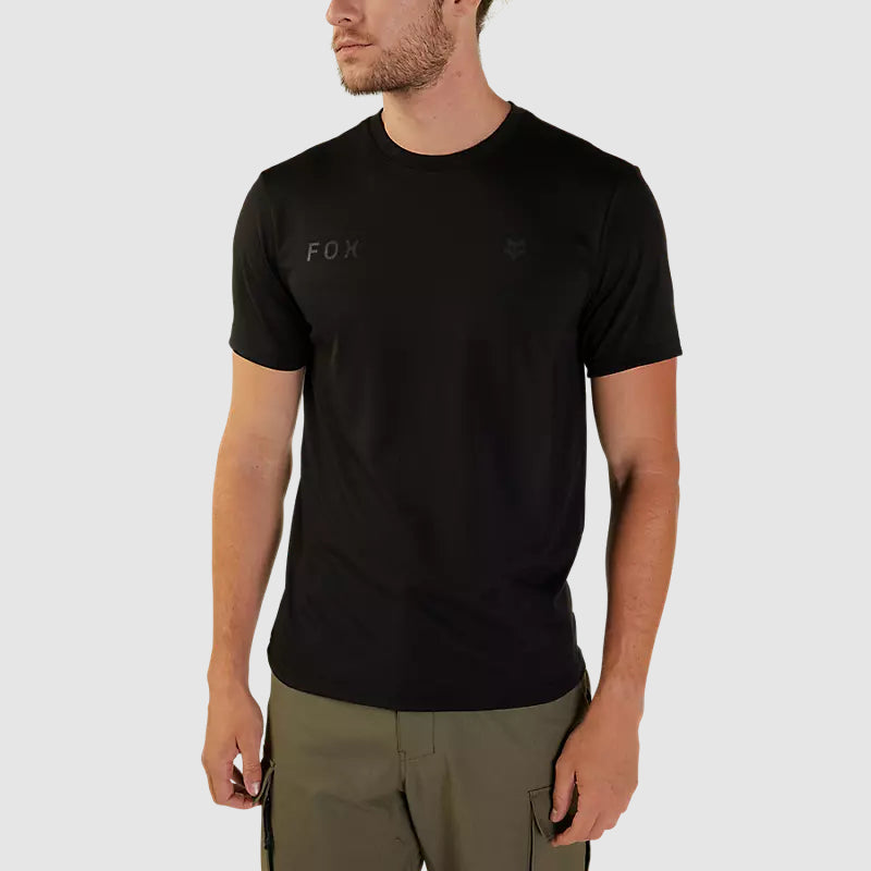 Polera Lifestyle Wordmark Negro Fox