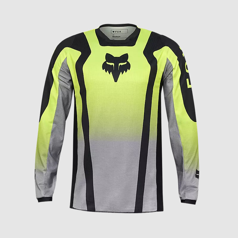 Polera Moto 180 Lean Amarillo Fox