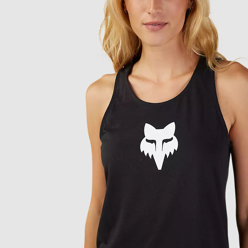 Polera Lifestyle Mujer Fox Head Negro/Blanco Fox