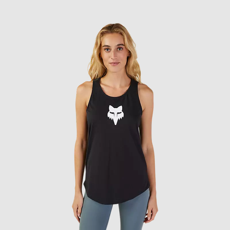 Polera Lifestyle Mujer Fox Head Negro/Blanco Fox