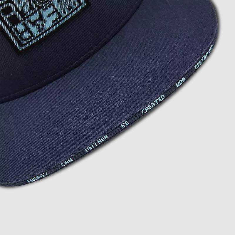 Gorro Jockey Lifestyle Throttle Snapback Azul Marino Fox